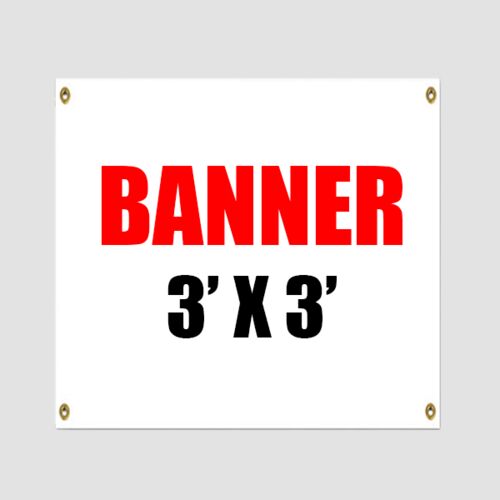 Banner 3' x 3' Thumbnail