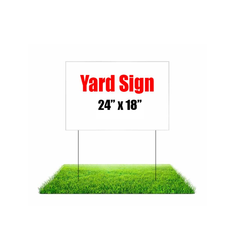 Yard Sign 24" x 18" Thumbnail