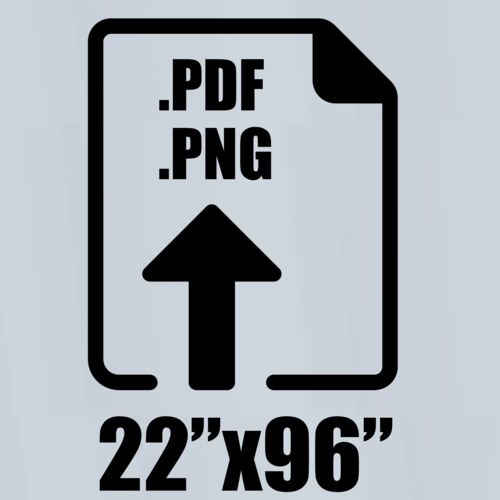 22"x96" DTF Gang Sheet (File Upload) Thumbnail