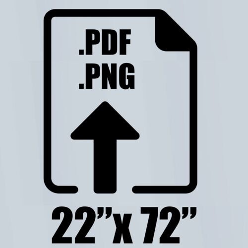 22"x72" DTF Gang Sheet (File Upload) Thumbnail