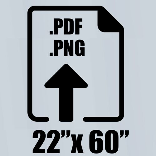 22"x60" DTF Gang Sheet (File Upload) Thumbnail