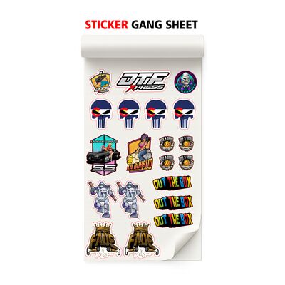 Sticker Gang Sheet 26"x24" Thumbnail