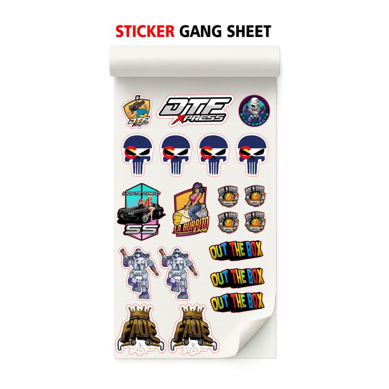 Upload  Sticker Gang Sheet 12"x19" Thumbnail